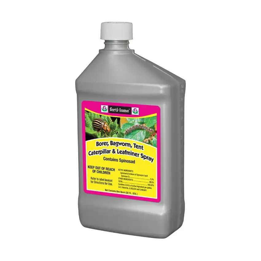 ferti-lome Borer, Bagworm, Tent Caterpillar & Leafminer Spray, 32 fl oz example