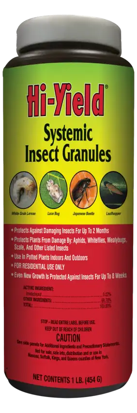 Hi-Yield Systemic Insect Granules, 1 lb package