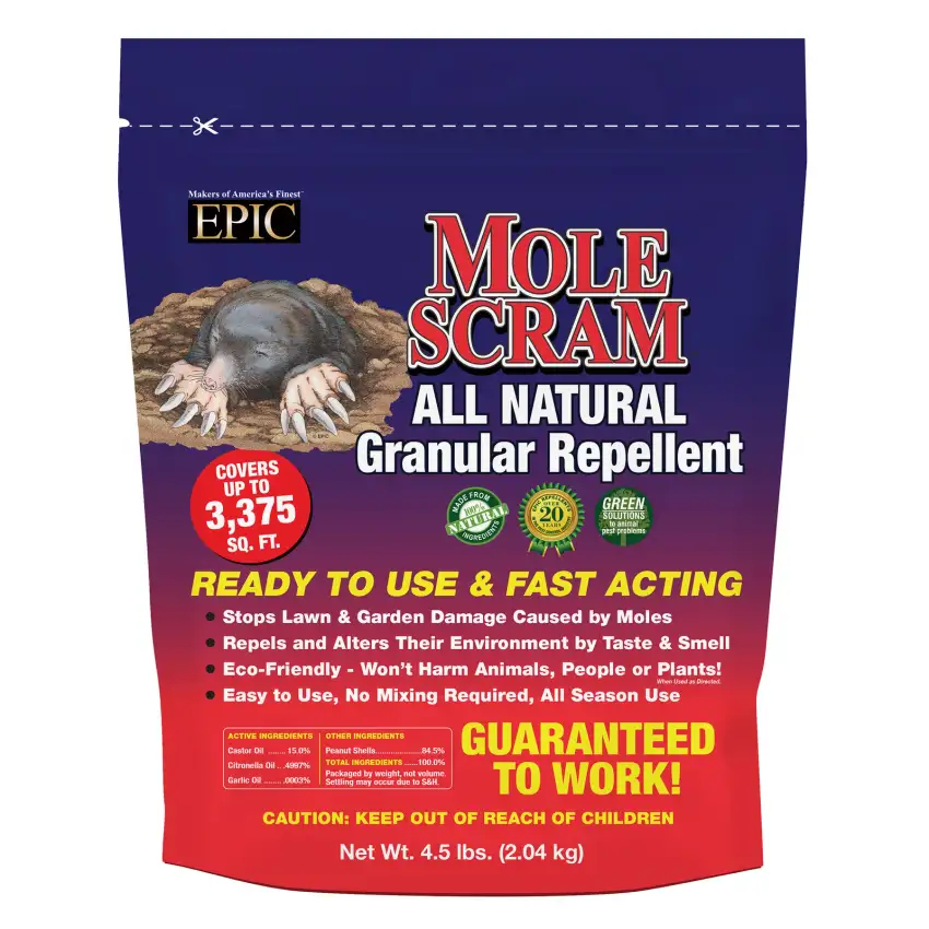 EPIC Mole Scram, 4.5 lb bag