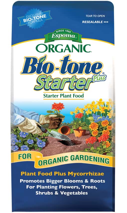 Espoma Bio-tone Starter Plus manufacturer package