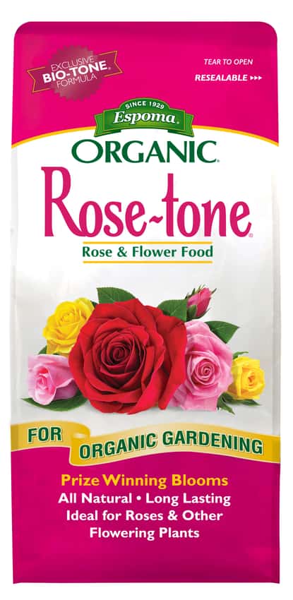 Espoma Rose-tone manufacturer package